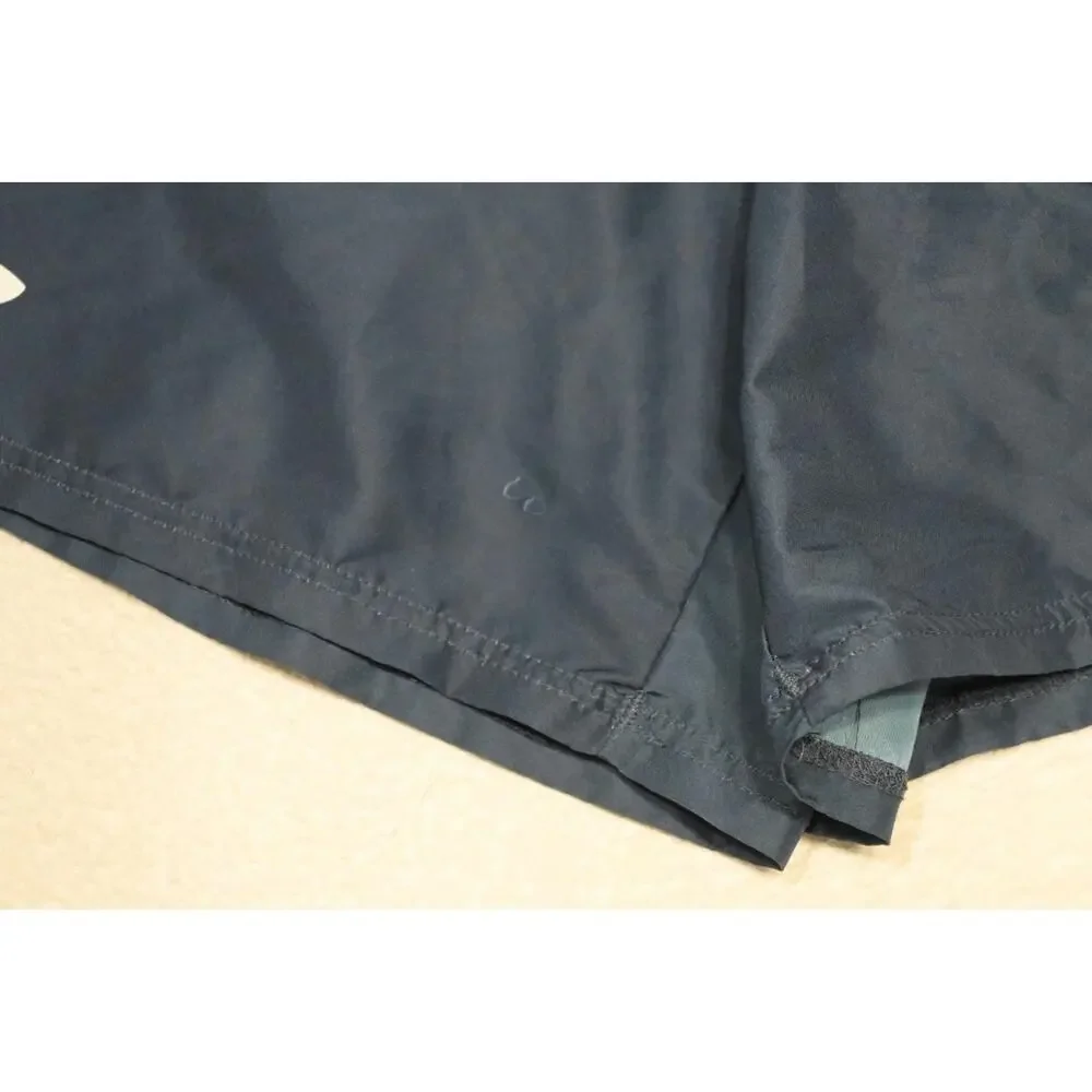 Under Armour Gym Shorts HeatGear Running Lined Blue W/Pockets 6